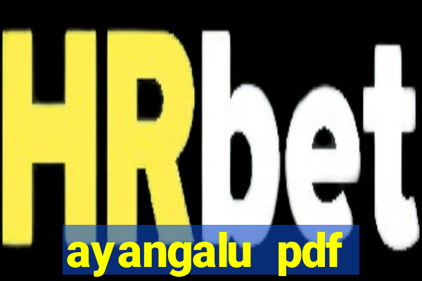 ayangalu pdf ayangalu orisha